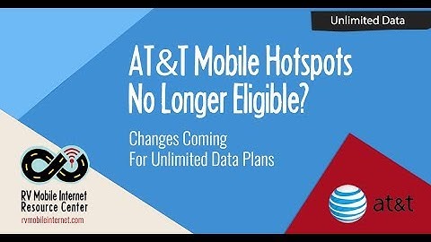 AT&T Mobile Hotspots No Longer Eligible on Unlimited Plus & Choice Plans?