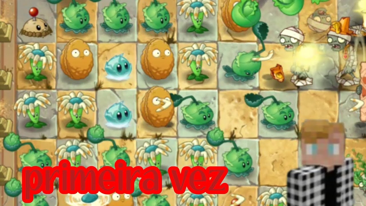 jogando pela primeira vez plants vs zombies 2 🌱🧟‍♂️ - YouTube