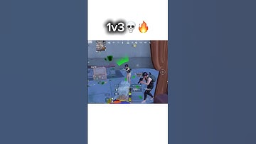 Fastest 1v3 with ump45 💀😂#bgmi #shorts