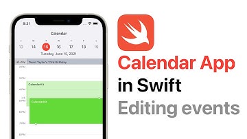 Editing events: iOS Calendar app in Swift with CalendarKit (Tutorial)