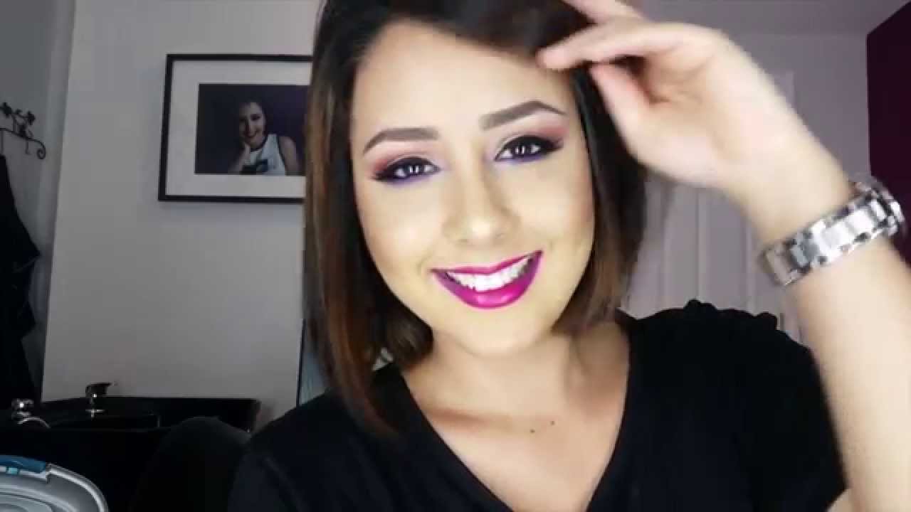 LABIOS FUCSIA // MAKEUP COLORIDO  ^_^