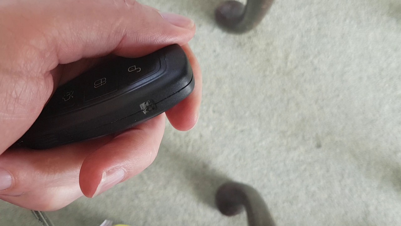 Ford key fob battery replacement B Max YouTube