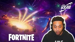 Fortnite &quot; THE BIG BANG &quot; Chapter 5 Event REACTION! | THIS IS AMAZING #Fornite #BigBangEvent #Eminem