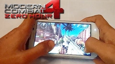 Modern Combat 4 Android Gameplay | Android App Review