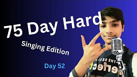 | 75 Day Hard 🔥 Singing Edition || Day 52 : Singing Shayad Raw Cover||