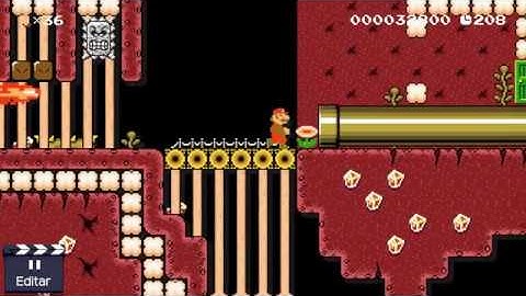 OFFICIAL SMM Bone cave theme mod (recreation)
