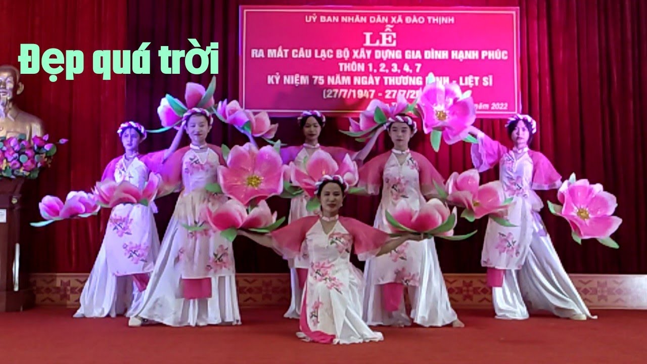 Bài múa Mùa xuân trên quê hương | do CLB dân vũ thôn 2 xã đào thịnh