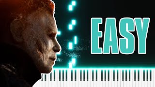 John Carpenter - The Junk Yard &quot;Halloween ENDS&quot; | EASY Piano Tutorial by OCTOBER