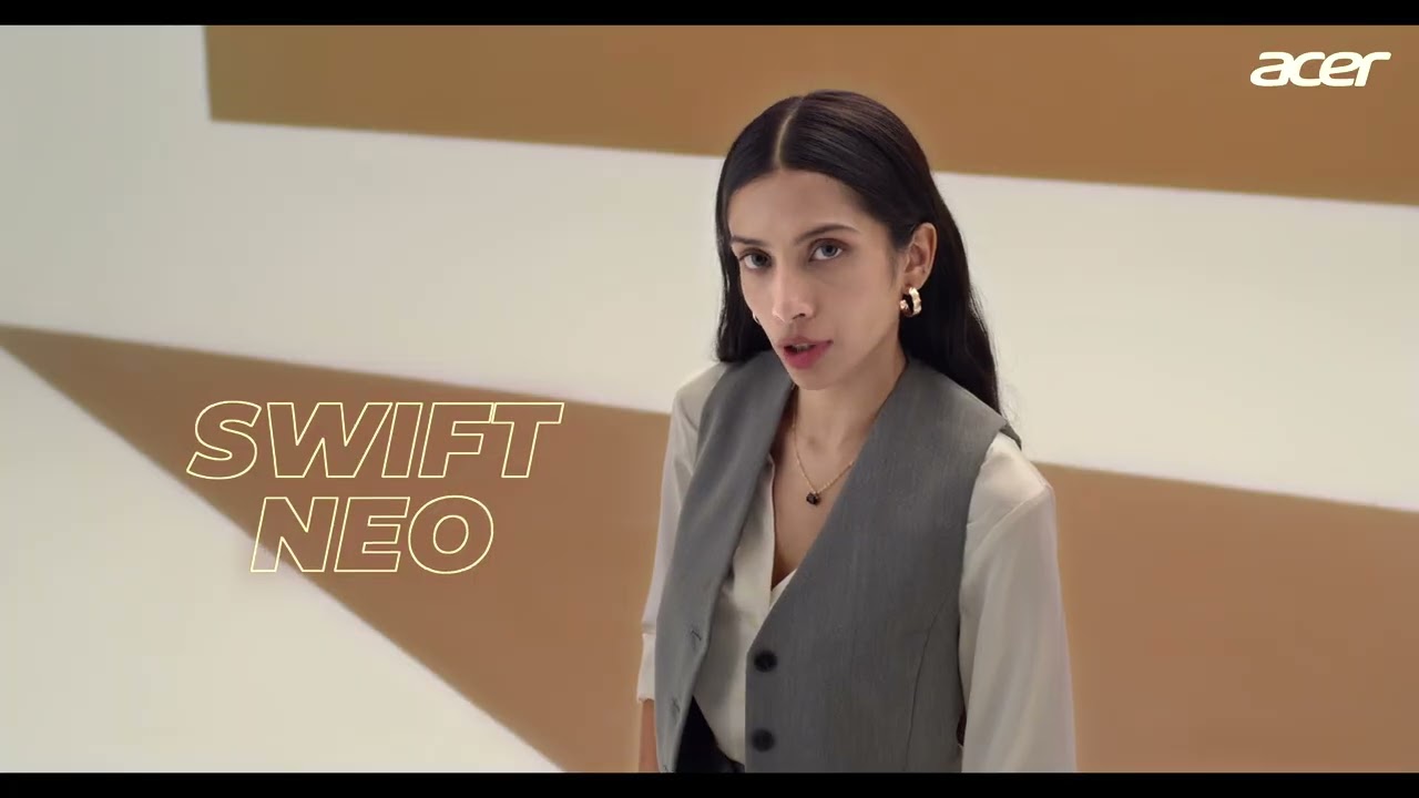 Experience smart, AI-driven efficiency on the slim and sleek Swift Neo laptop