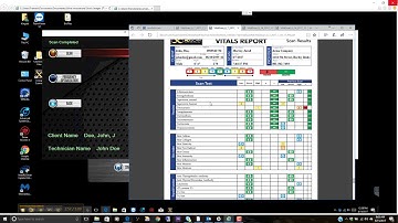 AO Scan Digital Body Analyzer Training - 1.7 - Vital Report Parasites to Vitamins