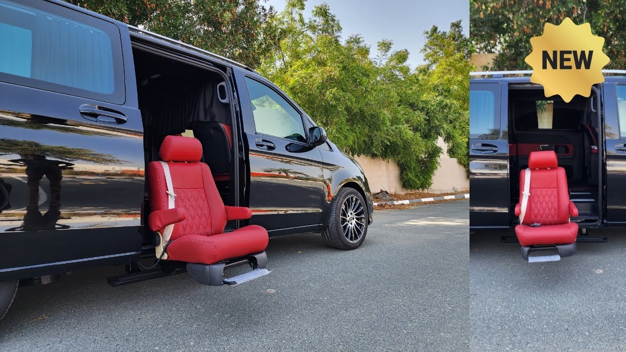 We successfully installed the Turny Seat Lift for the Benz V250 in Dubai. 