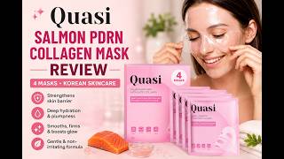 Quasi Salmon PDRN Collagen Mask Review | Hydrating Korean Sheet Mask screenshot 1