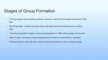 Stages of Group Formation | Lecture 17: Understanding Group Dynamics - I