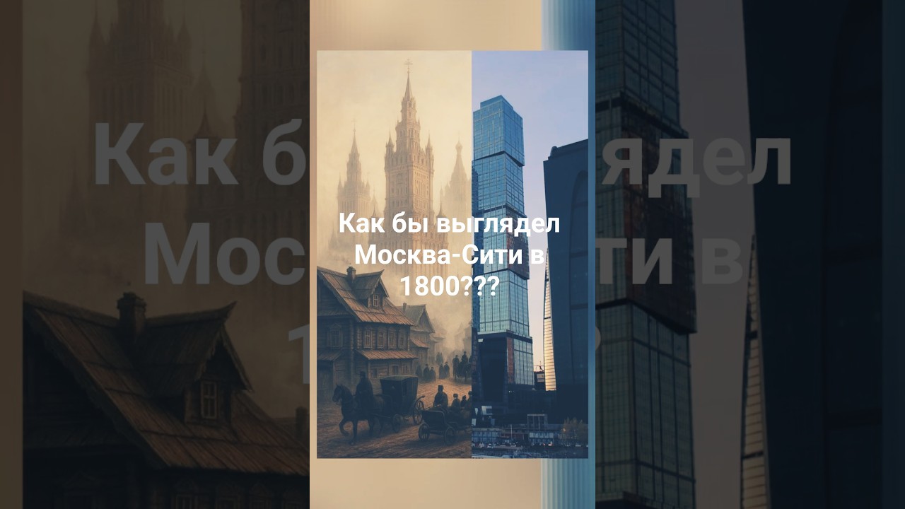 Если бы Москва-Сити построили в 1800 году 🤯 