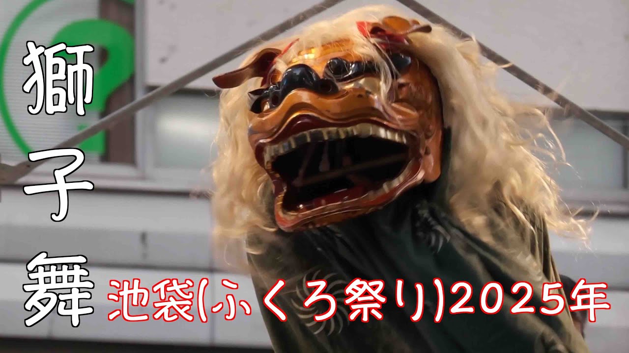 獅子舞  池袋(ふくろ祭り)