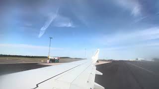 Ryanair B737-8200 FR5737 GOT - STN Pushback, Takeoff and Cruising