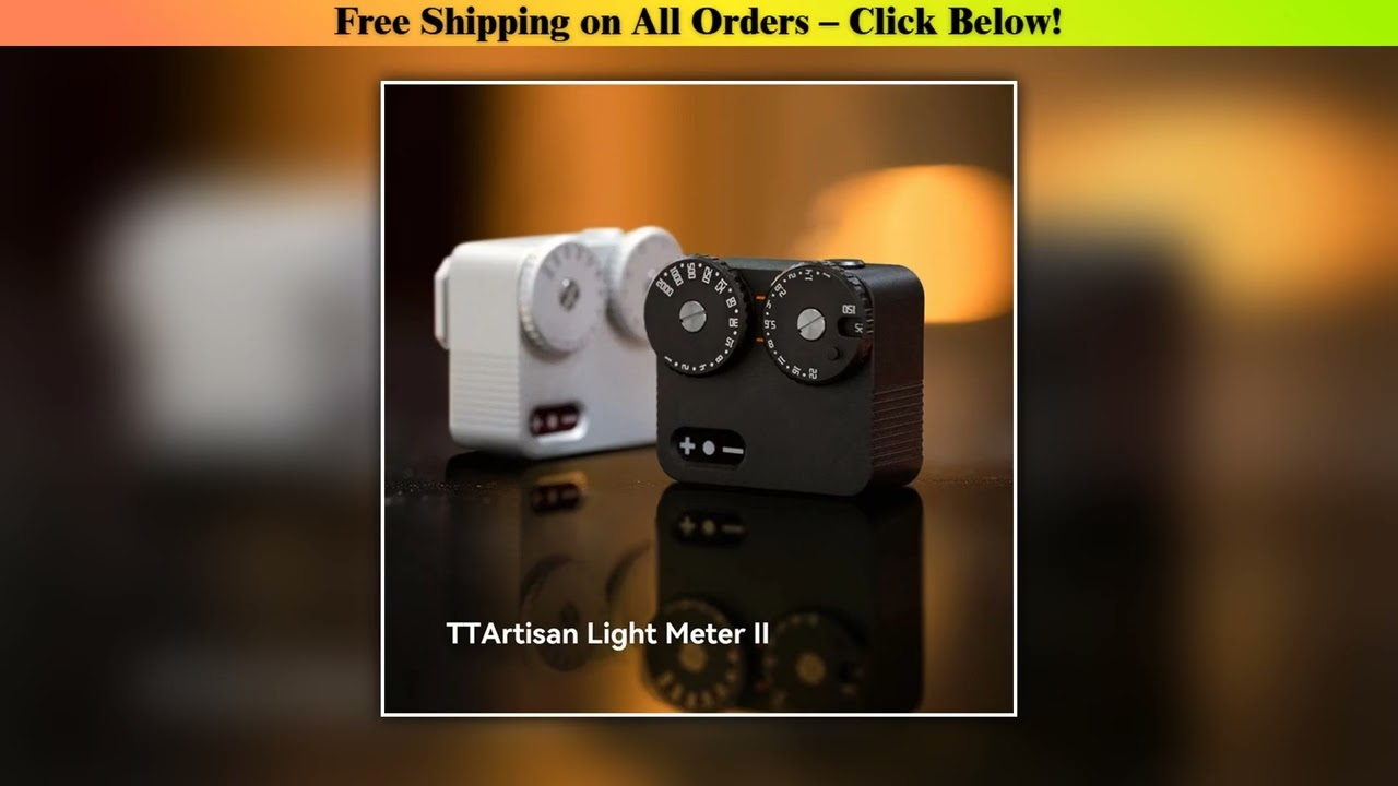 Light Meter II Cold Shoe For DSLR Film Camera Light Meter 12 Shutter Speed Photography Replacement