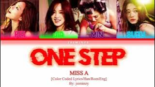 Miss A - One Step 한걸음 (Color Coded Han|Rom|Eng Lyrics)