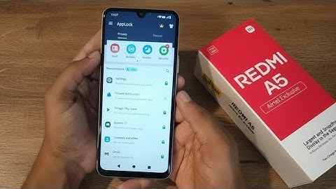 Redmi A5 me app lock kaise karen | How to set lock on app & game 