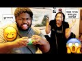 Acting &quot;CRAZY&quot; around my girlfriend to see her reaction *extremely funny*