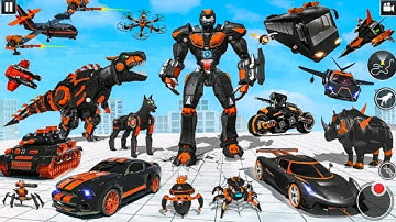 Dinosaur Transformer Alien Robot Game | Android ios Gameplay