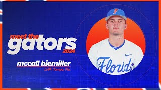 Gator Baseball's New Lefty, McCall Biemiller | Meet the Gators