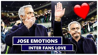 Jose Mourinho Warm Welcomed by Inter Fans on his Return to San Siro (Inter Milan) 🔥