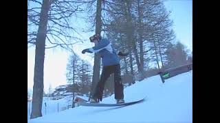 Snowboarding Boxes in Risoul 2007