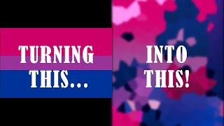 Secret Bi Flag Art | Mermaids and Pirates