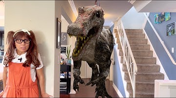 Dinosaur Stories for Kids | Soso Dinosaur Toys Become Alive In Her House