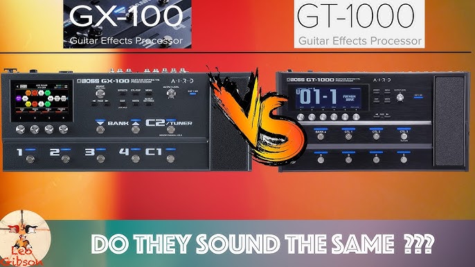 Korean Grænseværdi Vulkan BOSS GT 1000 vs LINE 6 HELIX: which one to buy? - YouTube