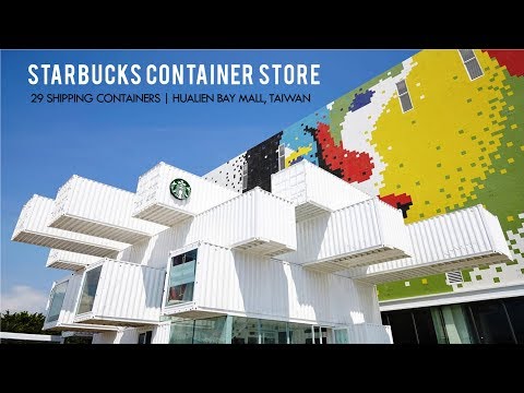 Video: Starbucks Taiwan Seluruhnya Terbuat Dari Kontainer Pengiriman