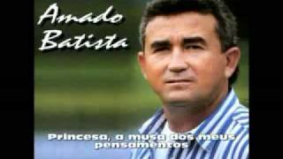 Video thumbnail of "Amado Batista - Princesa (Com Letra)(240p_H.263-MP3).flv"