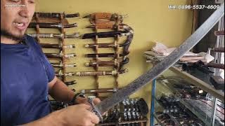 Salahuddin Al-Ayyubi Sword Custom Pamor Core Bearing | Arabian Sword