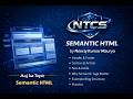 Semantic HTML(Part-2)