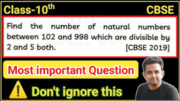 Find the number of natural numbers between 102 and 998 which are divisible by 2 and 5 both ||