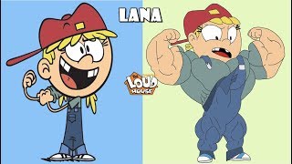 A Casa Dei Loud Come Culturisti