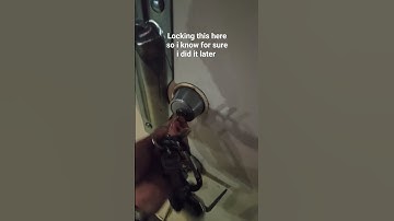 checking the locked door again. OCD struggles continue