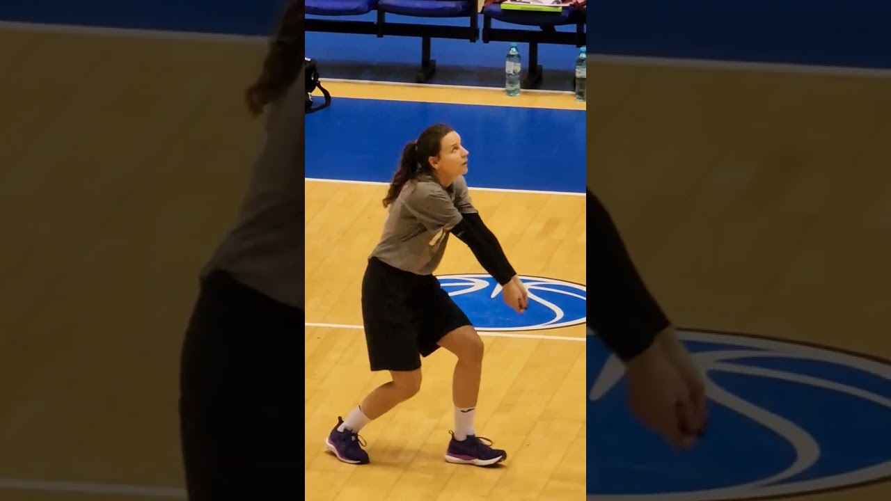 Teodora Pusic 🇷🇸 world libero at Rapid București volleyball club Romania 🇷🇴