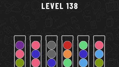 Ball Sort Puzzle Level 138 #ballsortpuzzle #ballsortpuzzlegameplay #puzzlegame #mobilegames