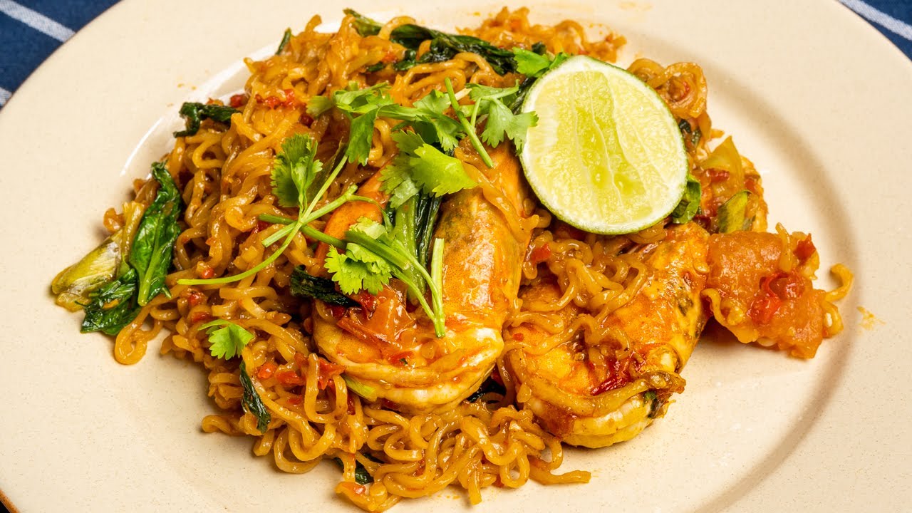 Meggi Goreng Ala Thai — Pedas Masam Padu! (Senang & Cepat)