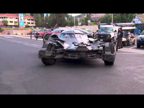 The Batman v Superman: Dawn of Justice Batmobile | Warner Bros. Studio Tour