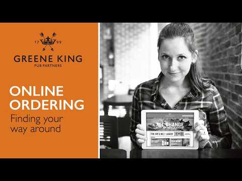 Greene King Pub Partners - Online Ordering - Finding your way Around