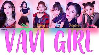 FANATICS (파나틱스)- V.A.V.I GIRL Color Coded Lyrics Han|Rom|Eng