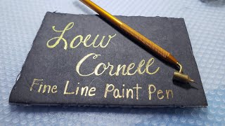 Loew Cornell fine line paint pen tutorial and review "live"  recorded 5/27/21