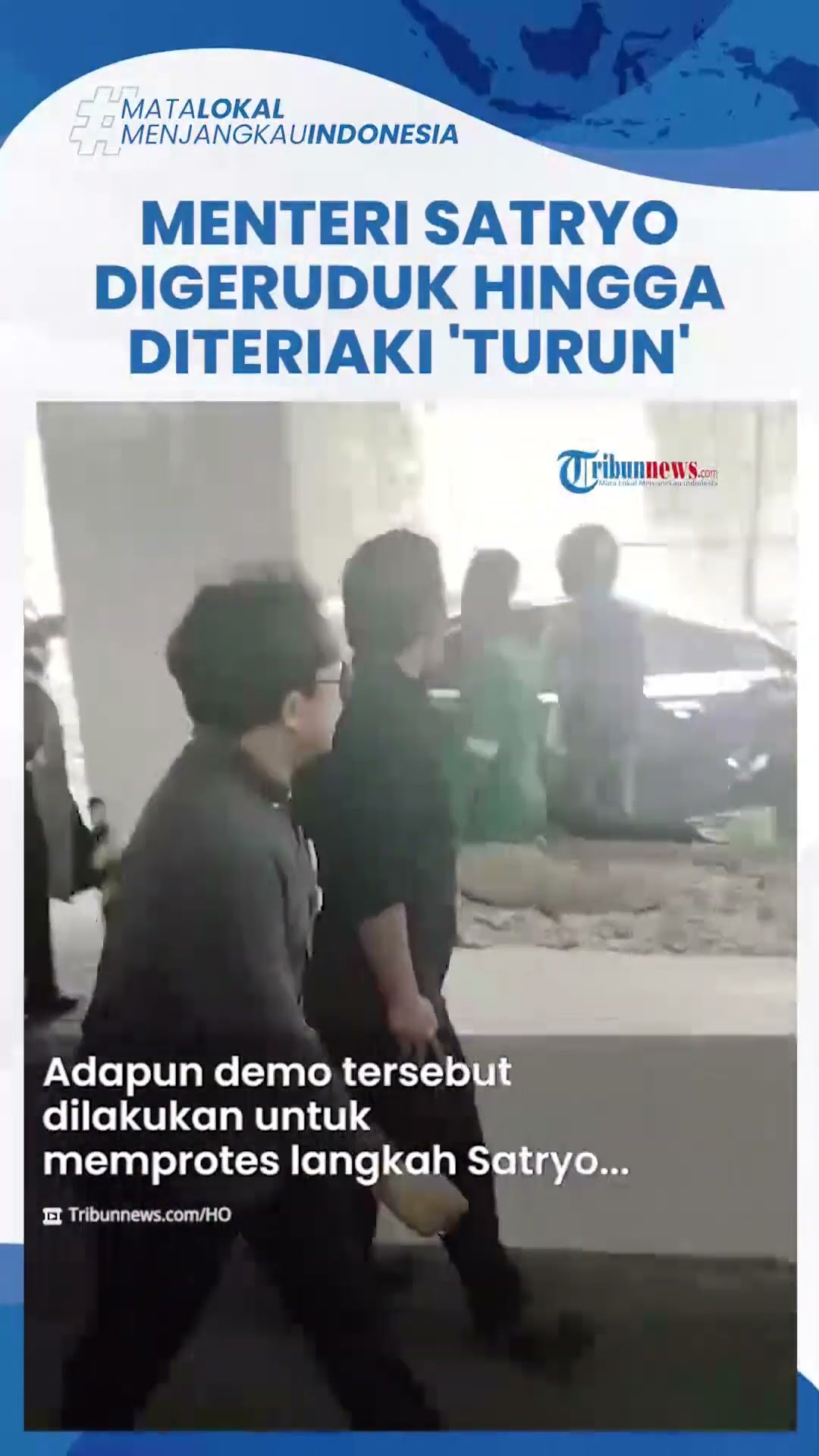 Detik-detik Menteri Satryo Digeruduk Ratusan Pegawai hingga Diteriaki ‘Turun’ di Kemendiktisaintek