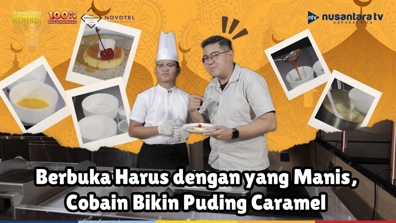[LIVE] Berbuka Harus dengan yang Manis, Cobain Bikin Puding Caramel | 100% RECOMENDED