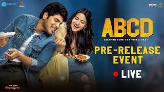 Watch #abcd telugu movie pre release event. "abcd - american born
confused desi". starring allu sirish, rukshar dhillon in lead roles.
this is presente...