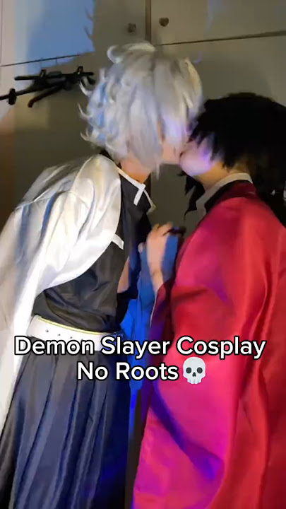 Demon Slayer Cosplay | No Roots💀😂 #kimetsunoyaiba #demonslayer #anime #cosplay #fyp