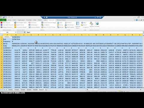 How to download stock indices data from DataStream